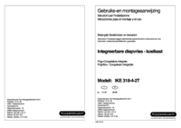 Para ver o documento Küppersbusch IKE318-4-2T Manual do Utilizador